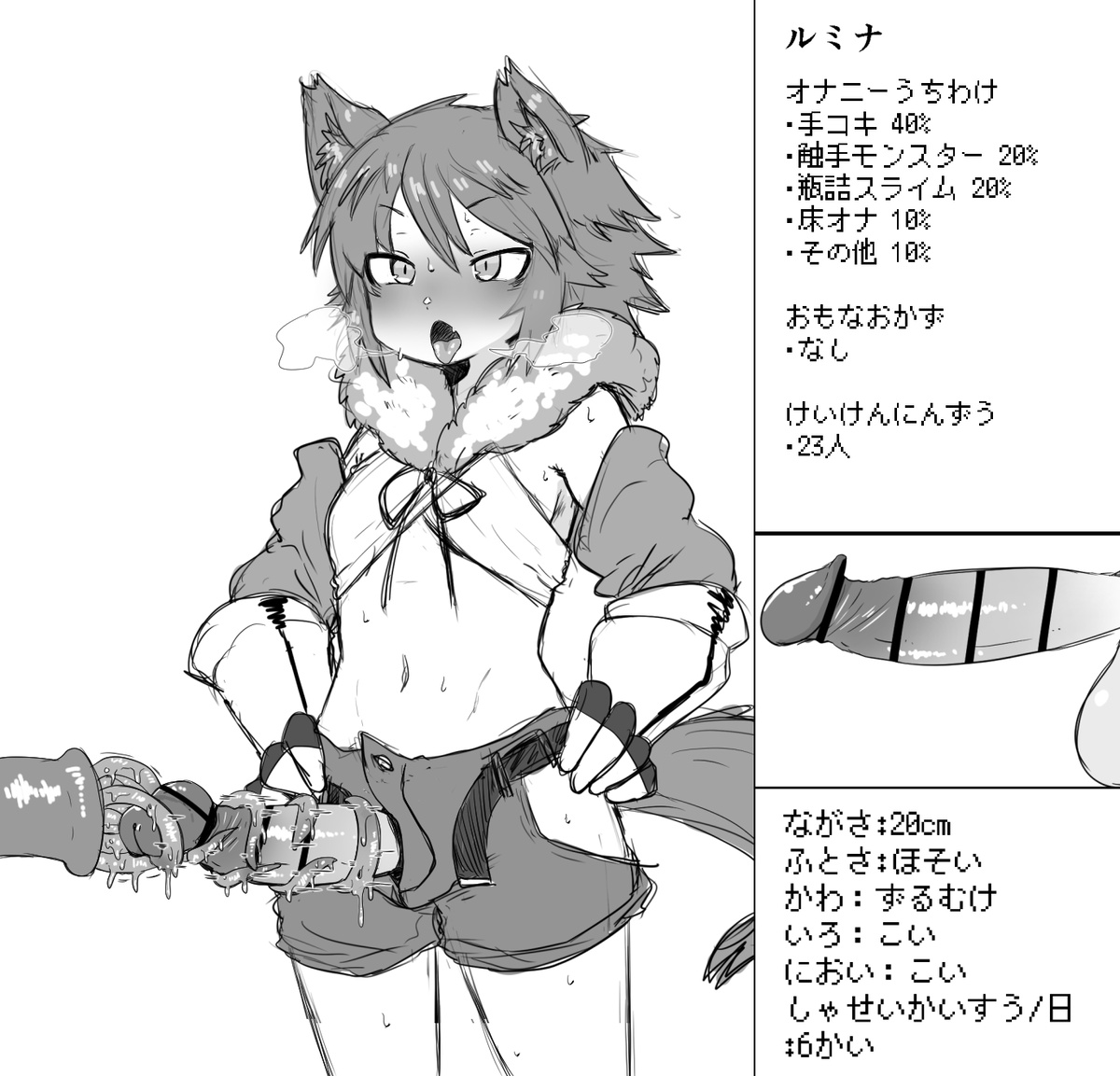 Futanari Boukensha Party no Chinchin Status page 9 full