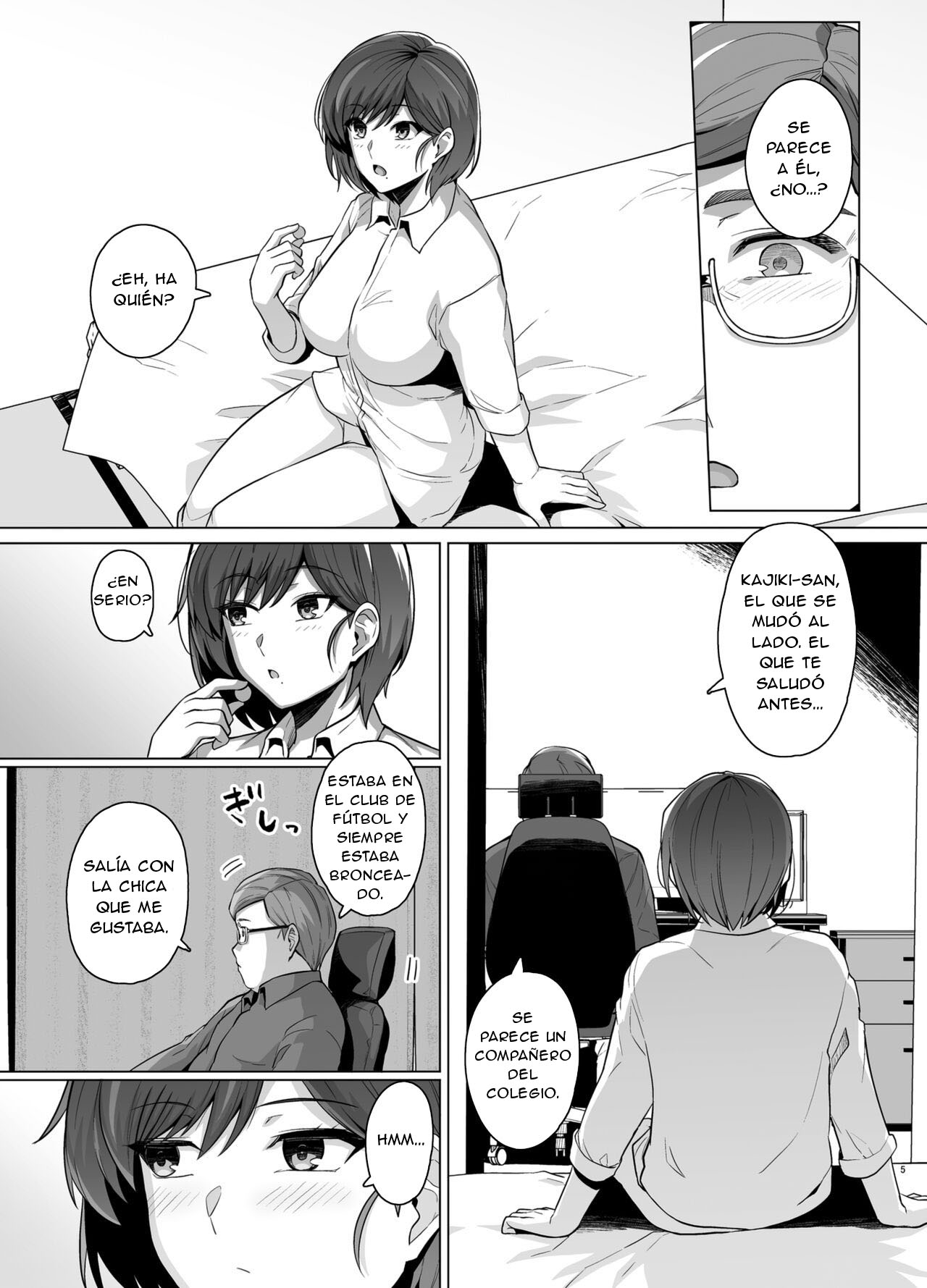 Tsuma ga, Tanin no Mesu ni naru made -Short Cut Kyonyuu Tsuma Sasaki Misaki Hen- page 7 full