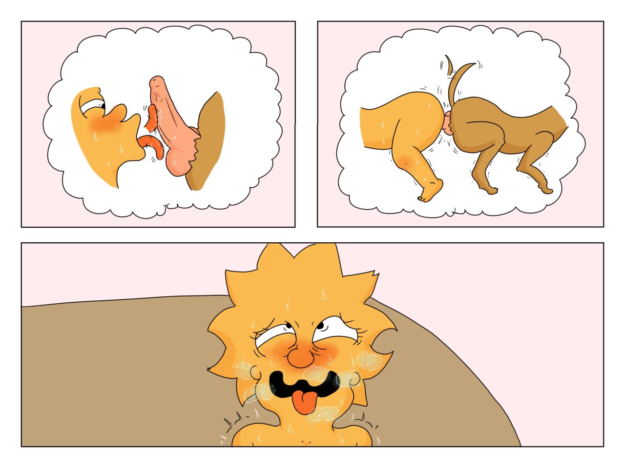 LisaMania 2024  El Video Secreto de Marge 3, El Trio de Bart, Lisa y El Perro page 8 full