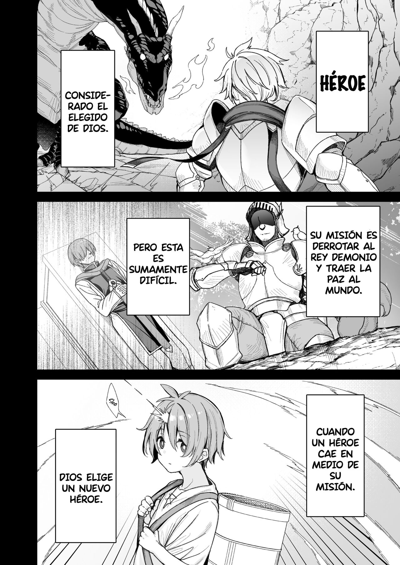Yuusha-sama ga Yowakute Fuan nanode Kami wa Sister ni Tanetsuke Koubi o Meijimashita ♥ page 3 full
