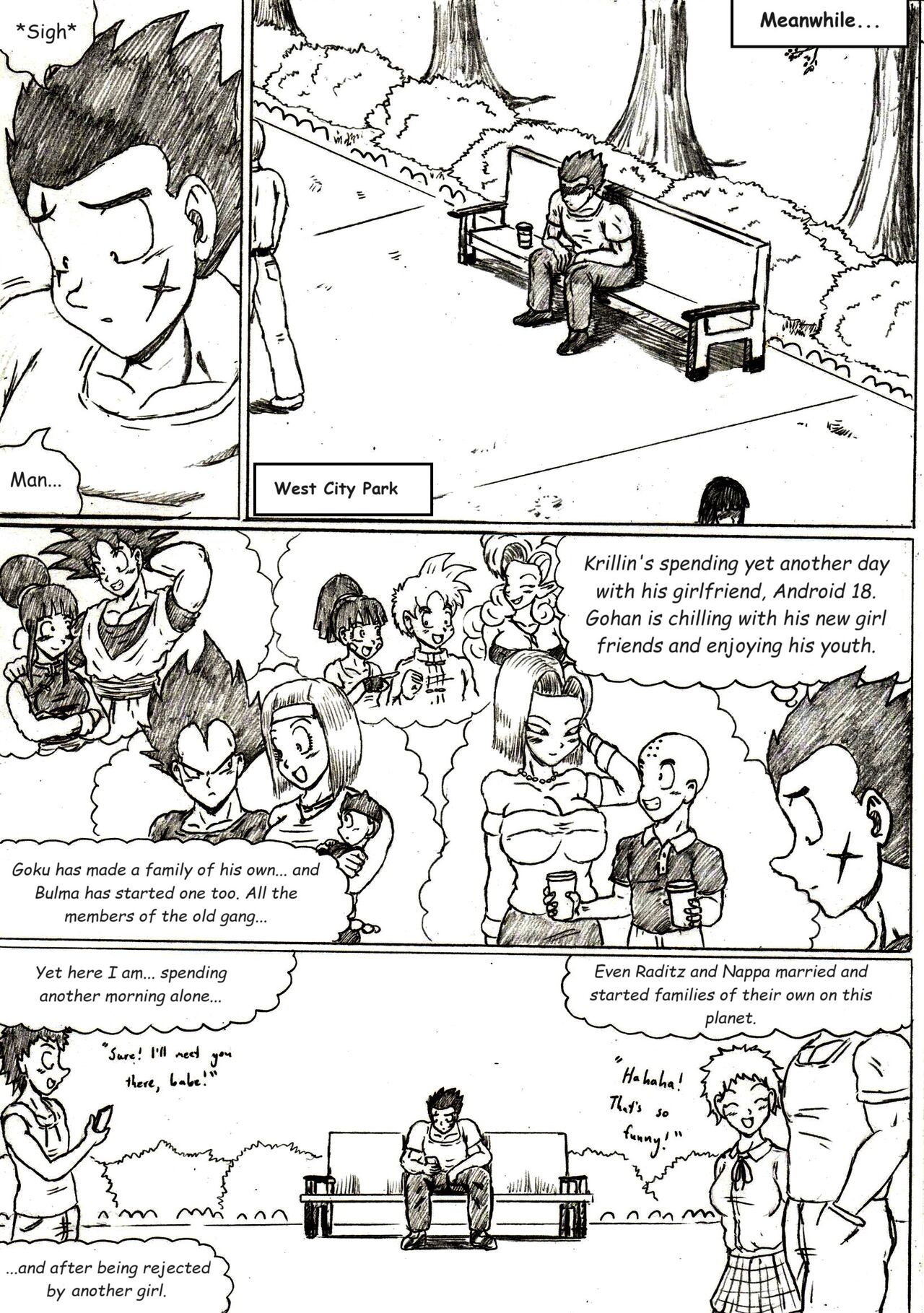 DRAGONBALL Z Golden Age - Chapter 11 - Family Business page 2 full