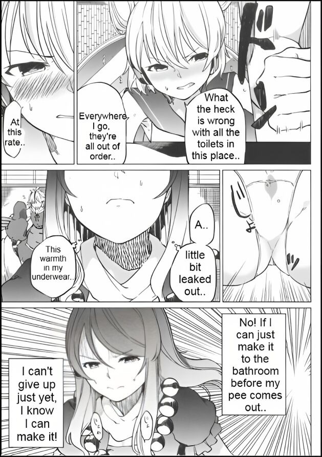 Toilet ni ikitai! Hijiri desu ga | I want to go to the bathroom! Byakuren version page 6 full