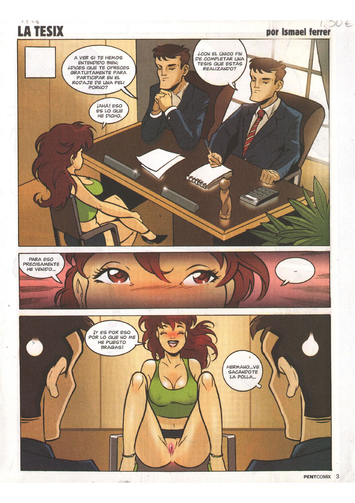 Penthouse Comix #66 page 3 full