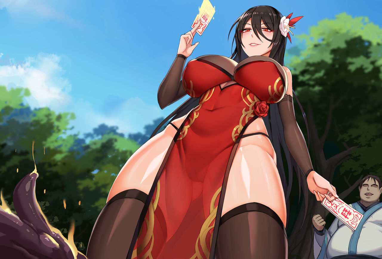 Hitotsuma Fuumash Reiran - Nikuyoku no Reizoku Sennou | Married Demon Sealer Lilan - Lustful Slave Brainwashing page 4 full