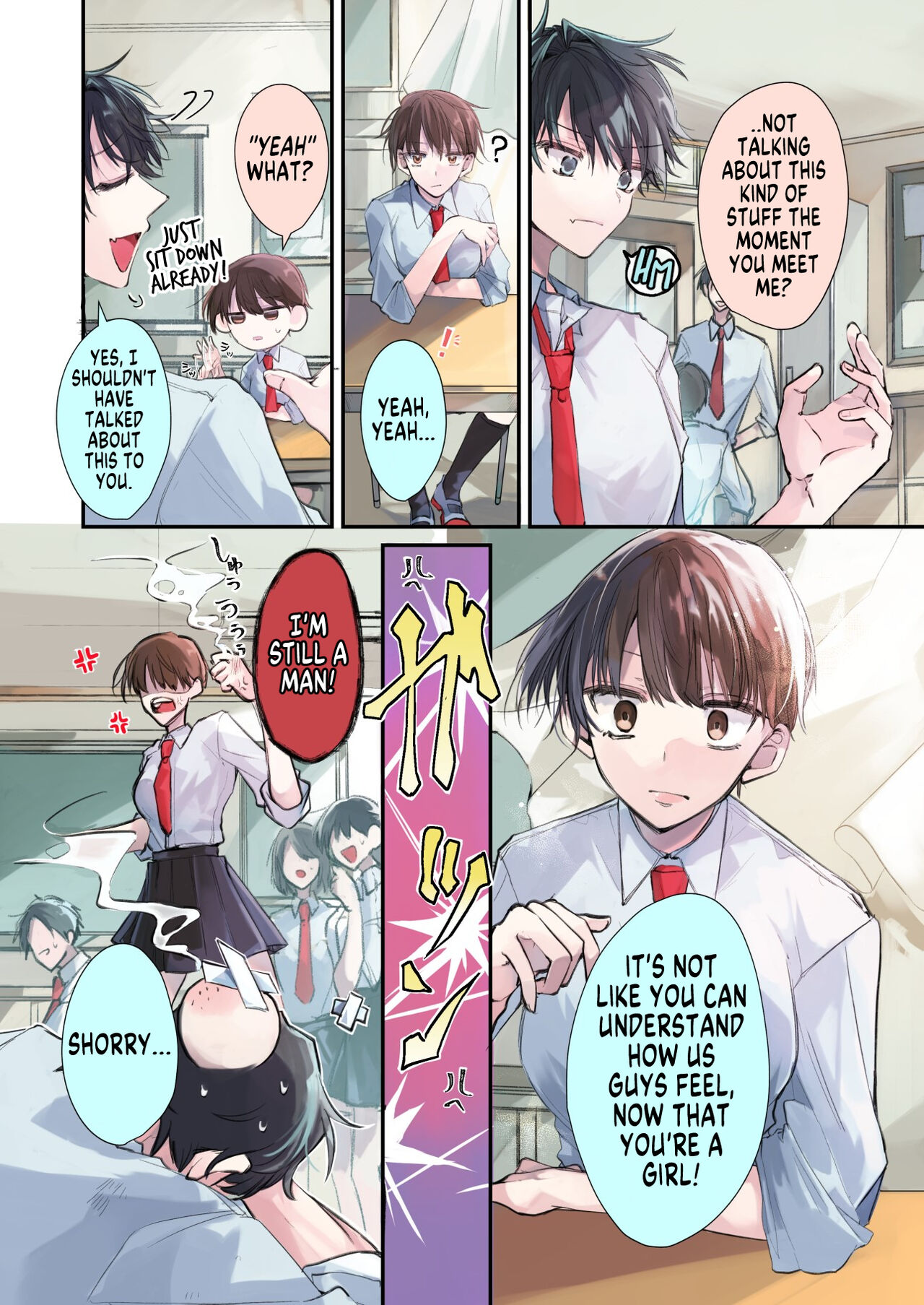 TS-kko Hyoui Appli | TS Girl Possession App ~Determined TS Girl Who Became a Bitch After Having Her Body Thoroughly Used~ page 4 full