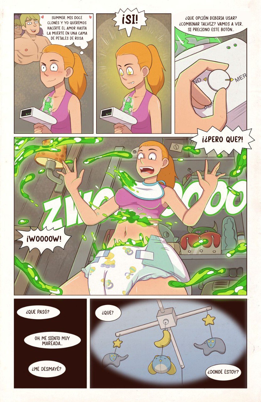 Artista - PieceofSoap / Aventuras de la dimensión A24L - COMIC ESPAÑOL page 9 full