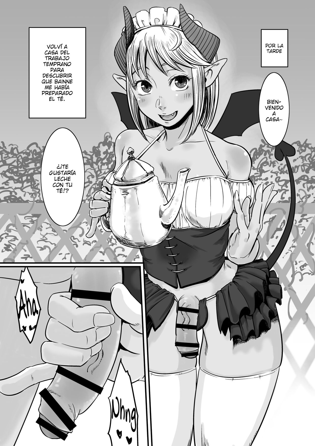 Bainne-chan at home page 8 full