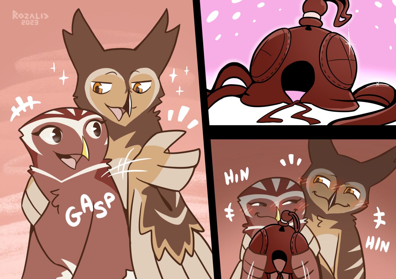 Kinky Owls - Bondage page 5 full
