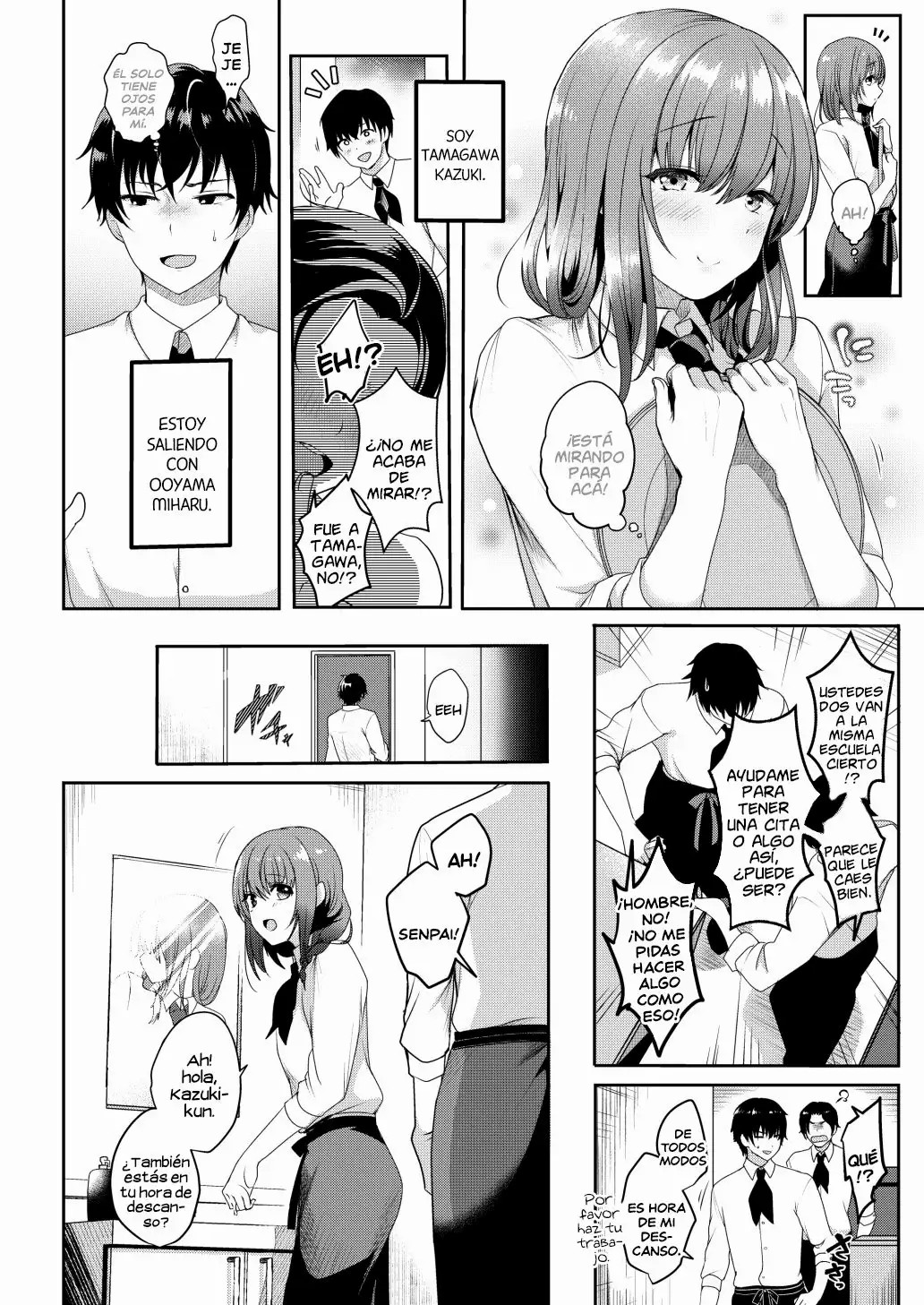 Senpai no Oppai 1 Y 2  | Las Tetas de Senpai 1 Y 2 page 3 full