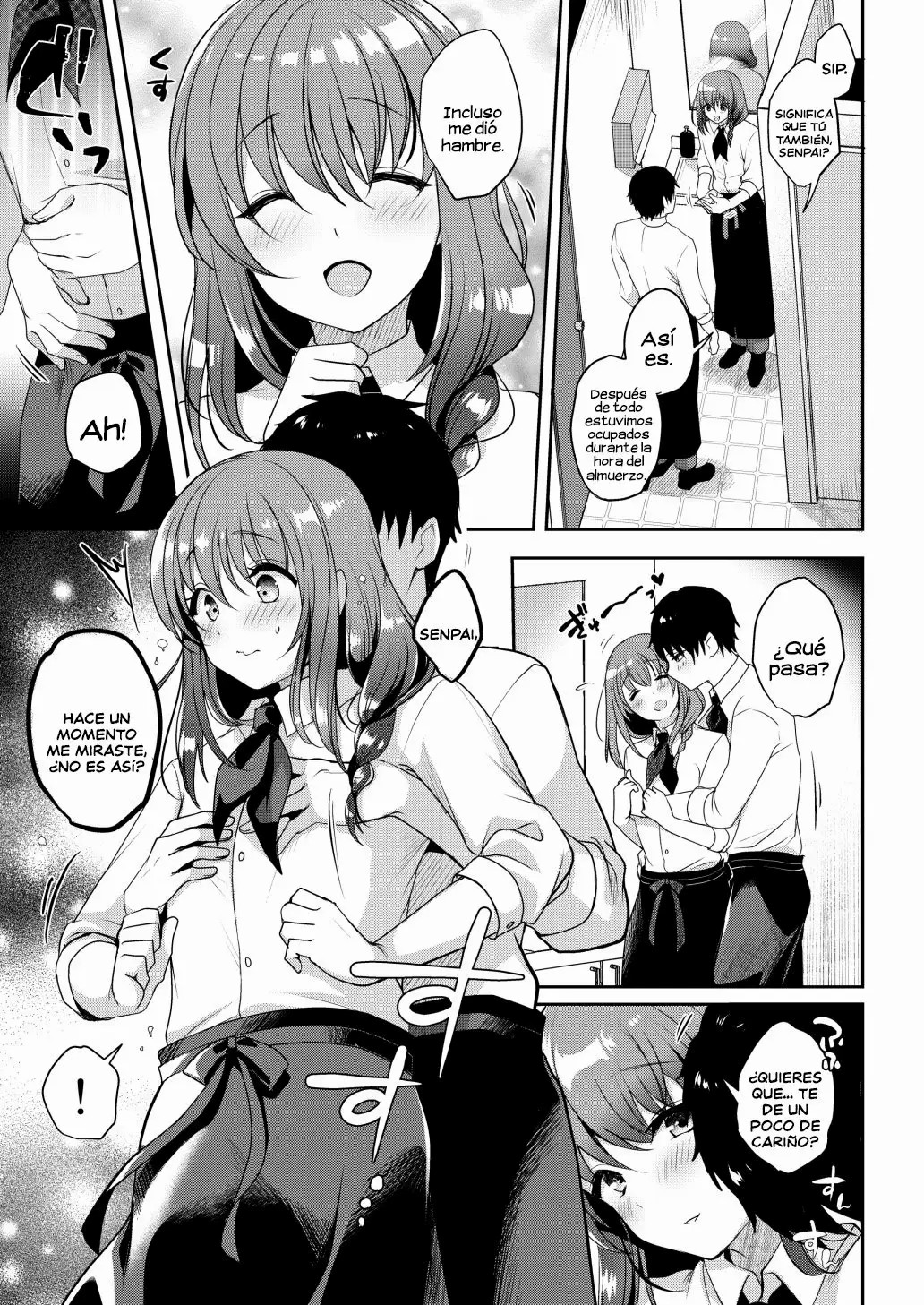 Senpai no Oppai 1 Y 2  | Las Tetas de Senpai 1 Y 2 page 4 full