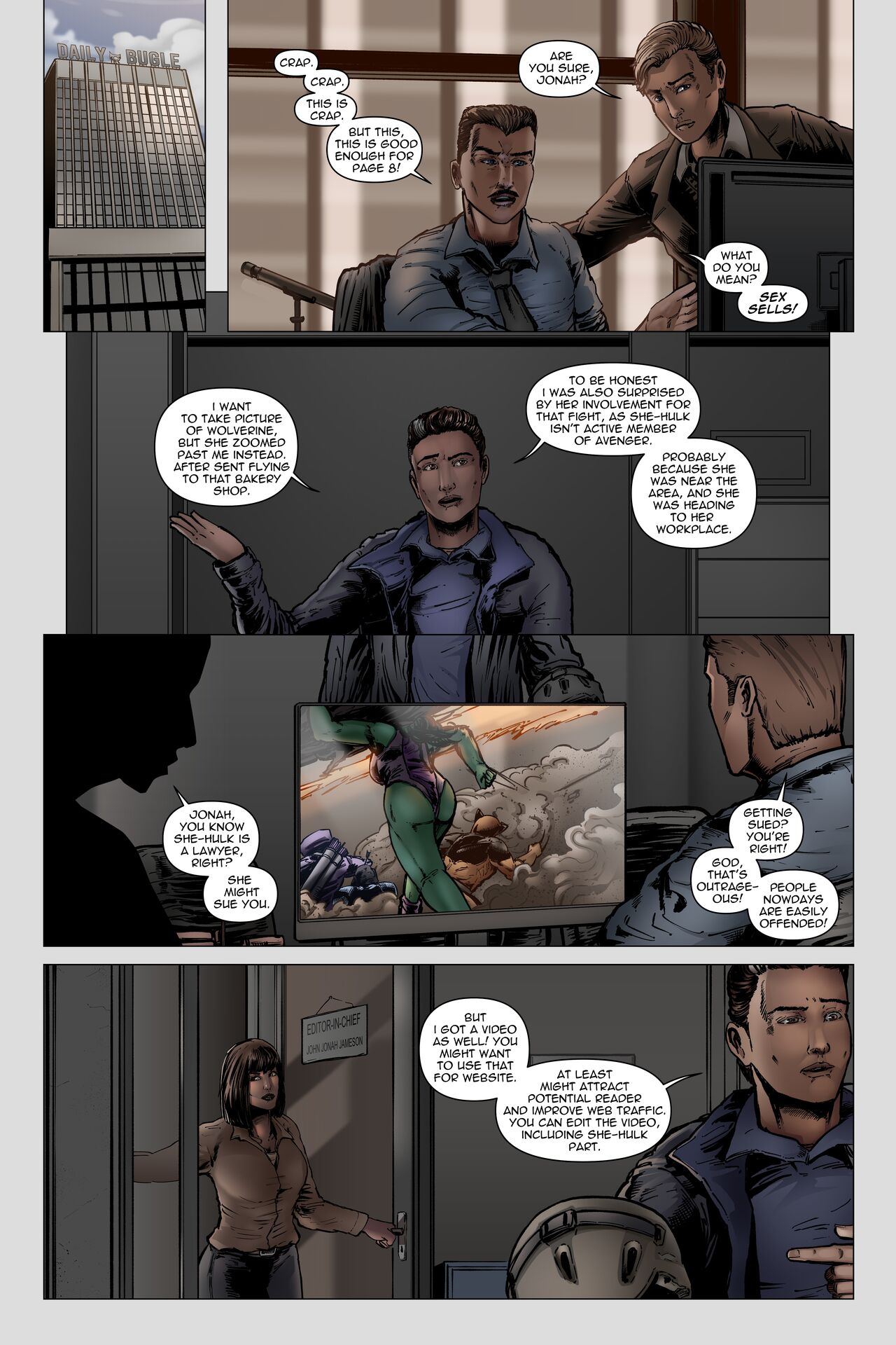 Parker's True Colors - Episode 3 - Green page 6 full