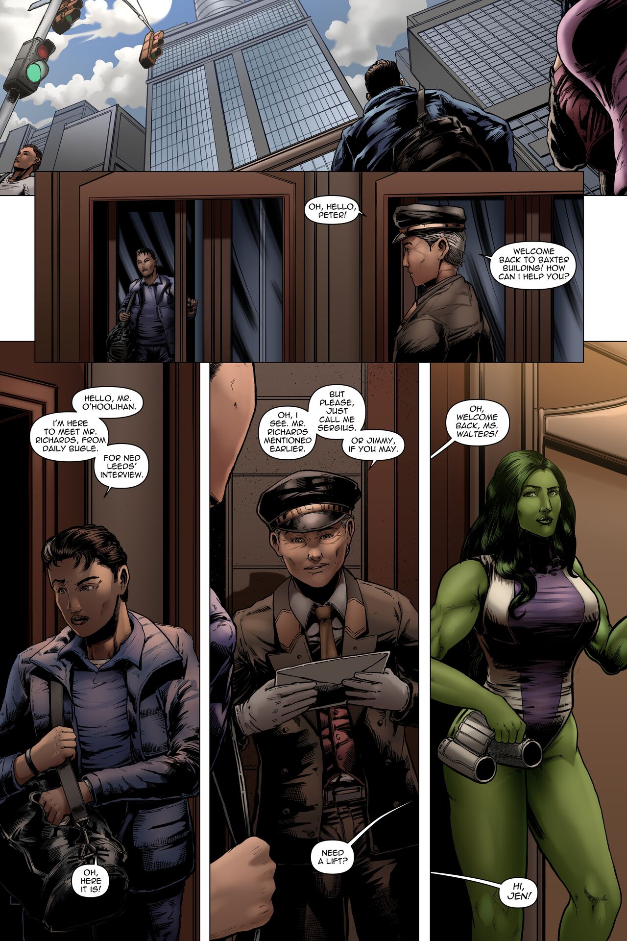 Parker's True Colors - Episode 3 - Green page 8 full