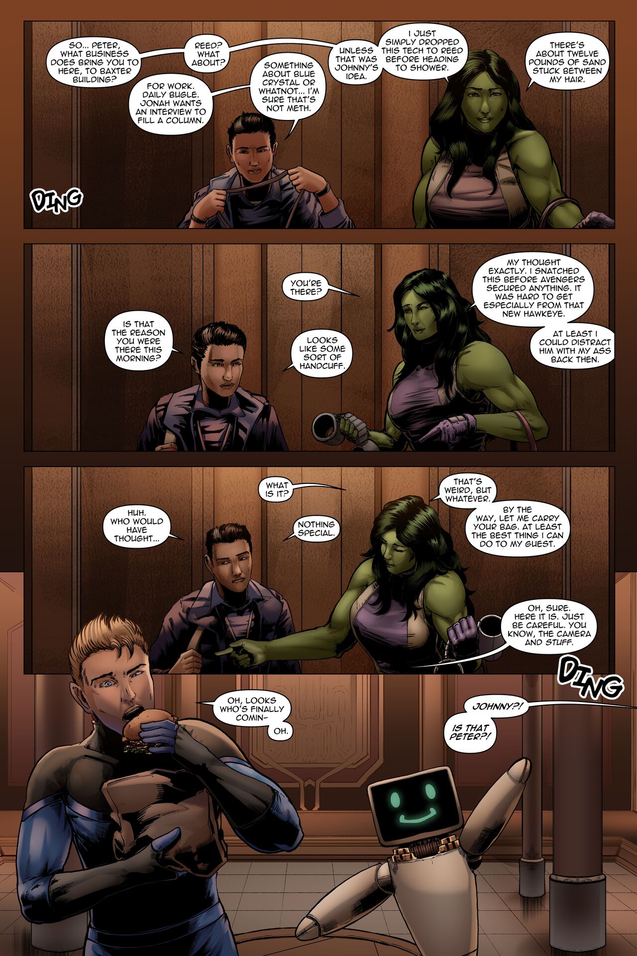 Parker's True Colors - Episode 3 - Green page 9 full