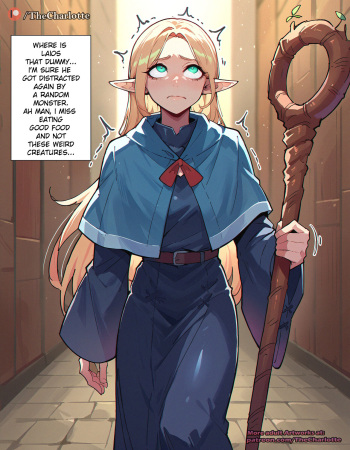 Marcille gets Slimed! cover