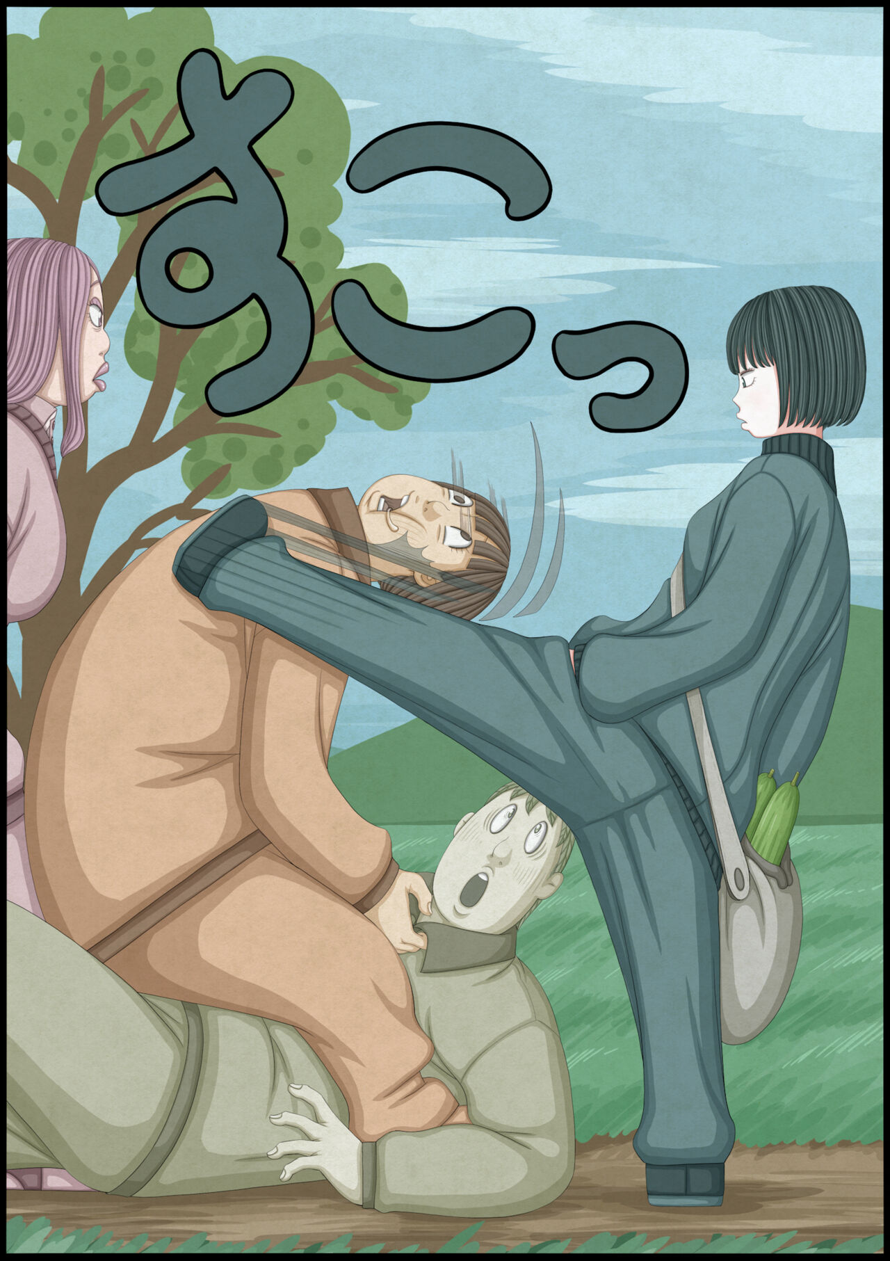 不良少女ＶＳ中年教師 page 8 full