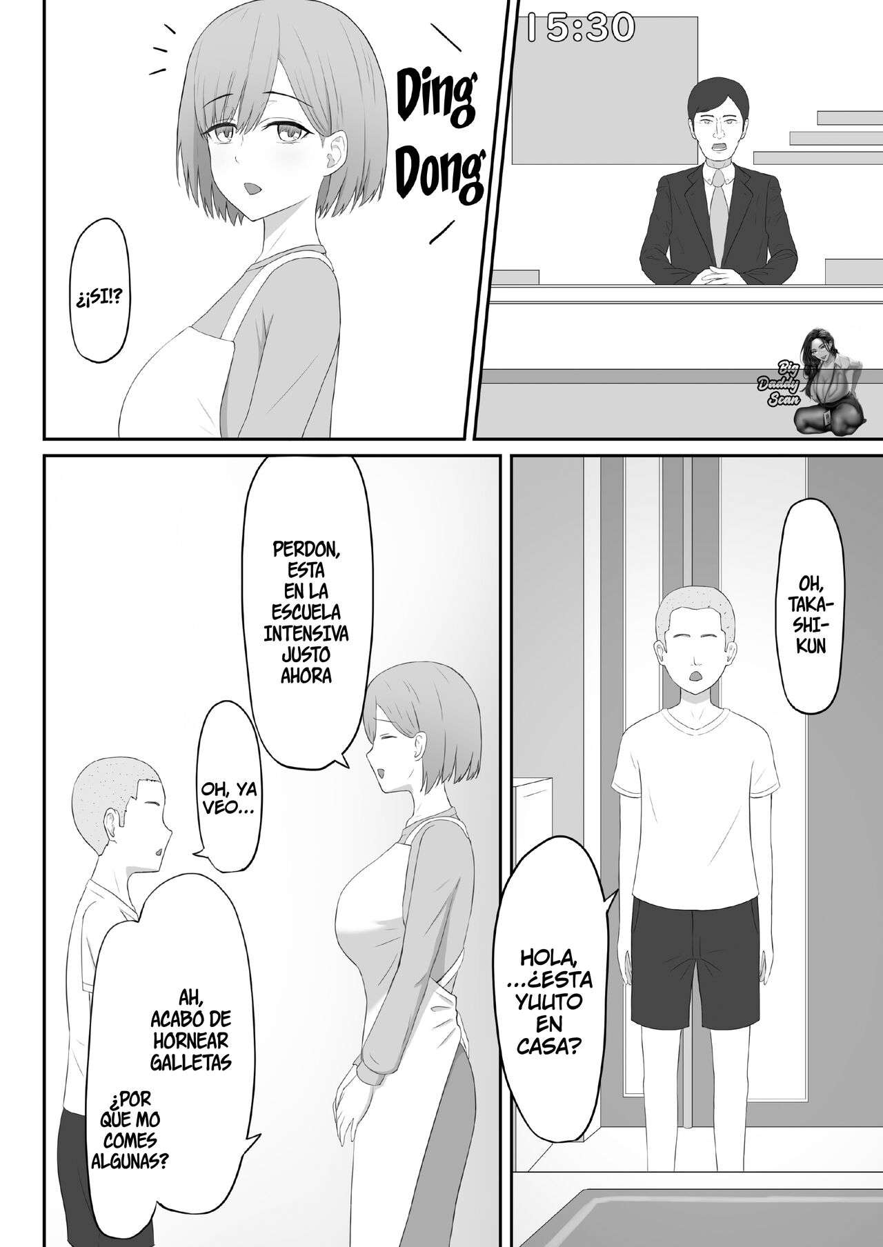 Okaa-san wa Tomodachi no SeFri | La Mamá De Mi Amigo Es Mi Amiga Sexual page 7 full