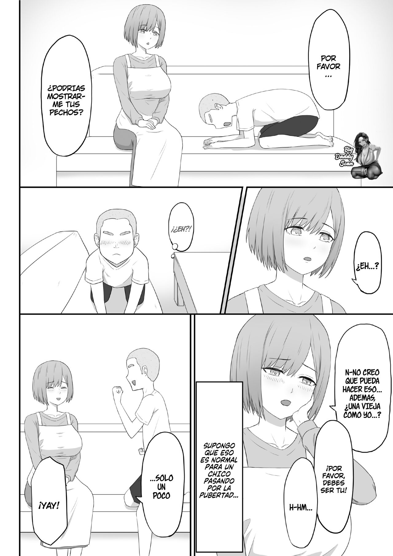 Okaa-san wa Tomodachi no SeFri | La Mamá De Mi Amigo Es Mi Amiga Sexual page 9 full