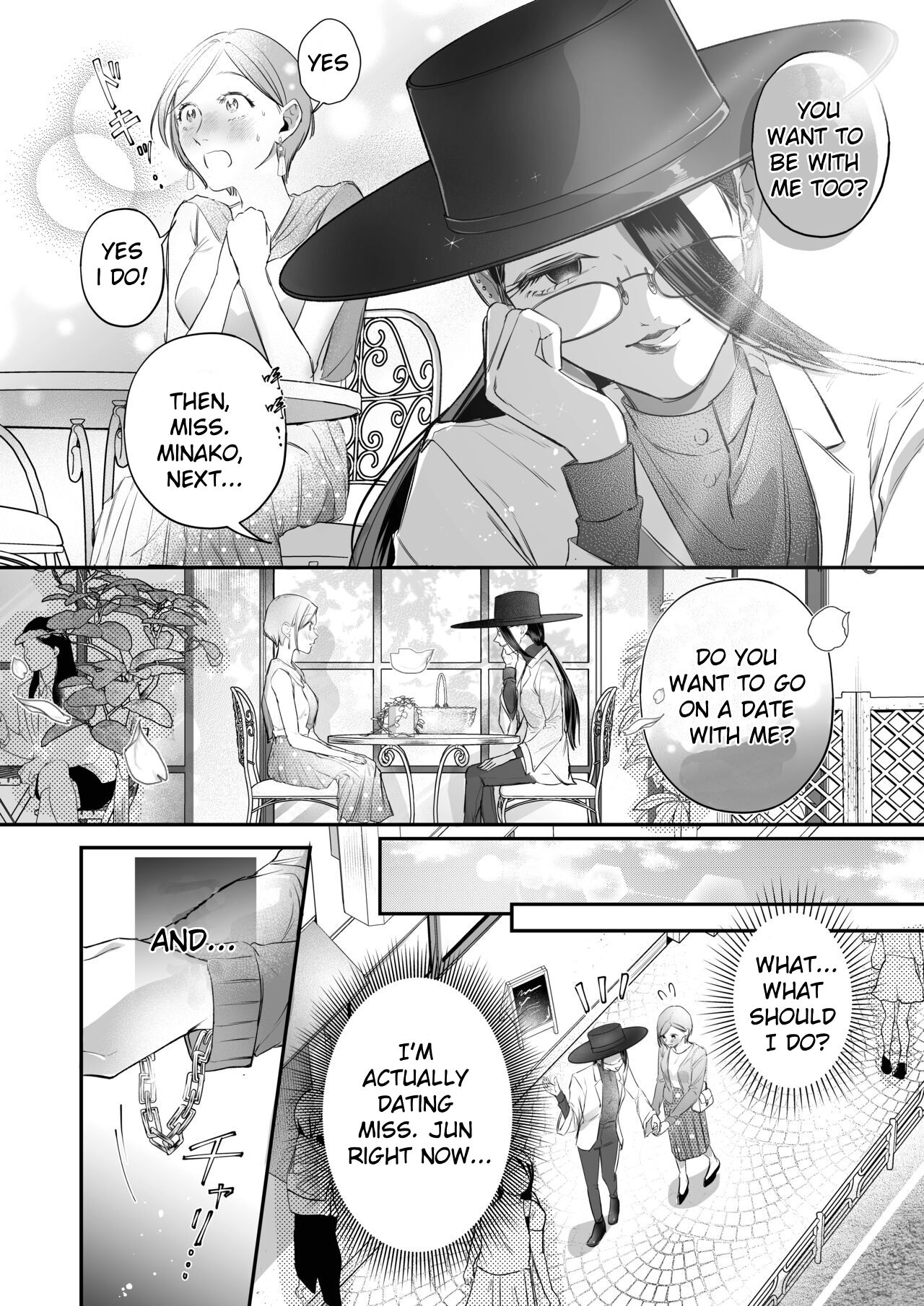 A story about a tired woman being beaten by an erotic woman. page 7 full