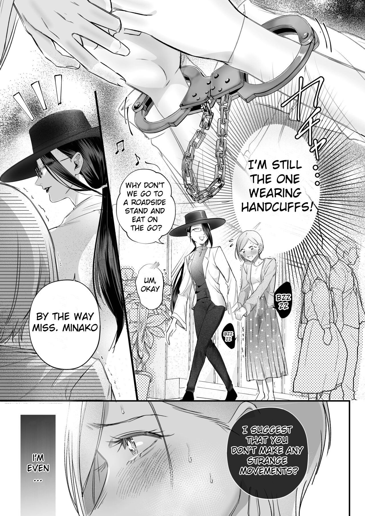 A story about a tired woman being beaten by an erotic woman. page 8 full
