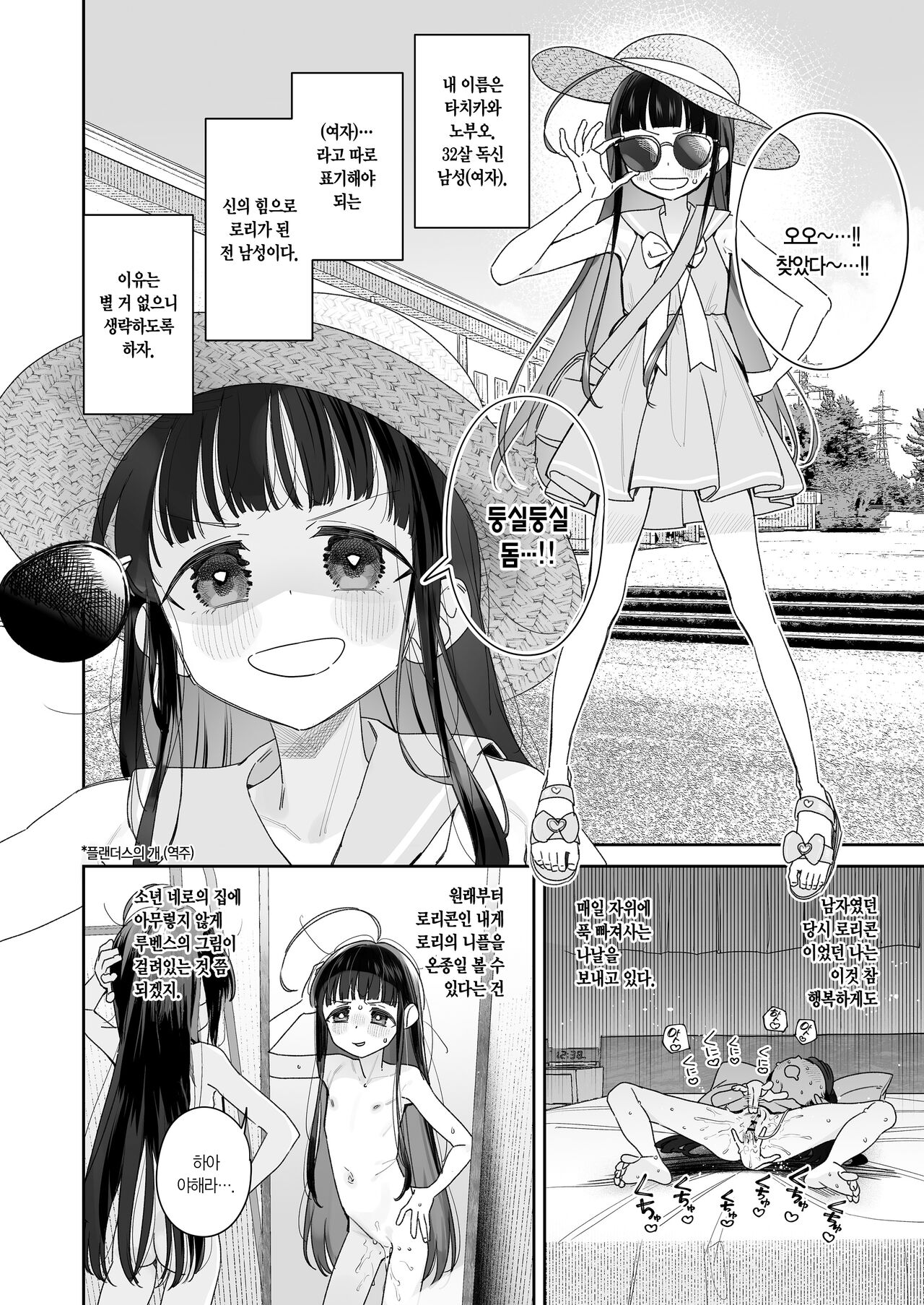 TS Loli Oji-san no Bouken Kanwa-Shuu | TS 로리 아저씨의 모험 막간집 page 4 full