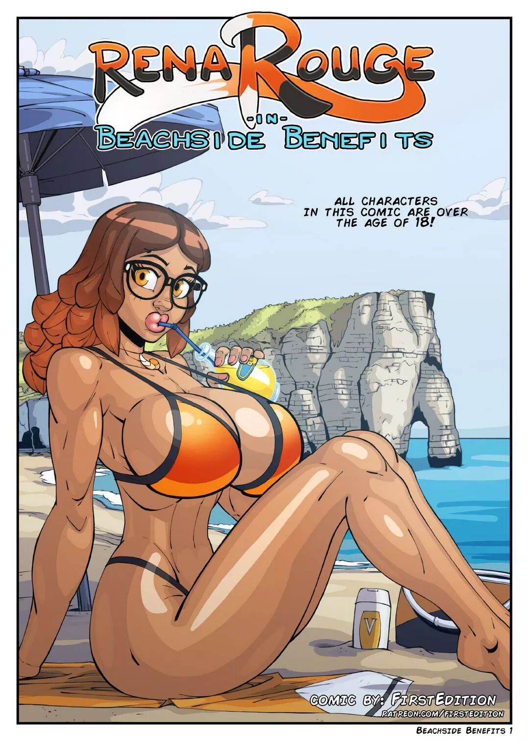 Rena Rouge: Beachside Benefits page 1 full