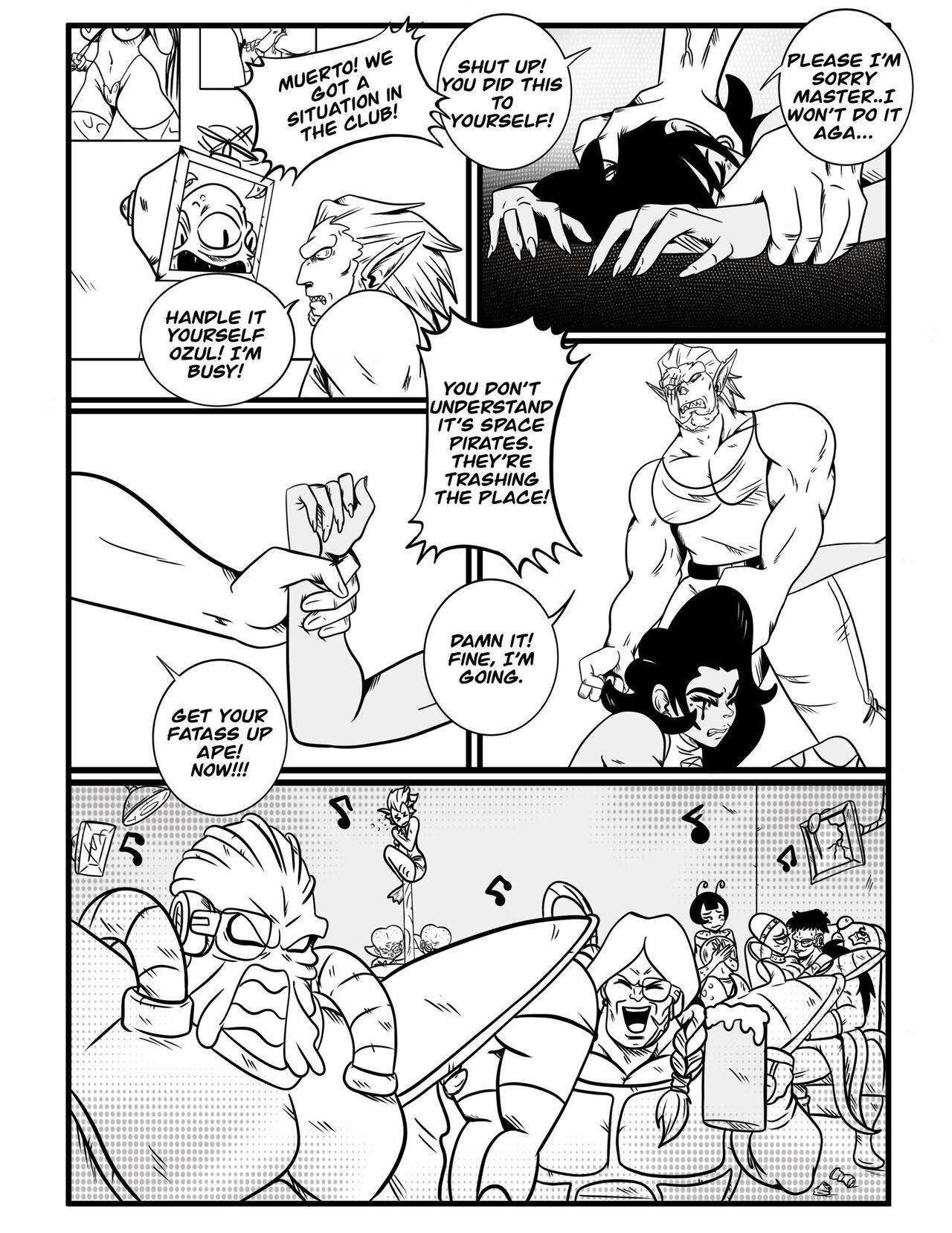 The Space Pirate page 8 full