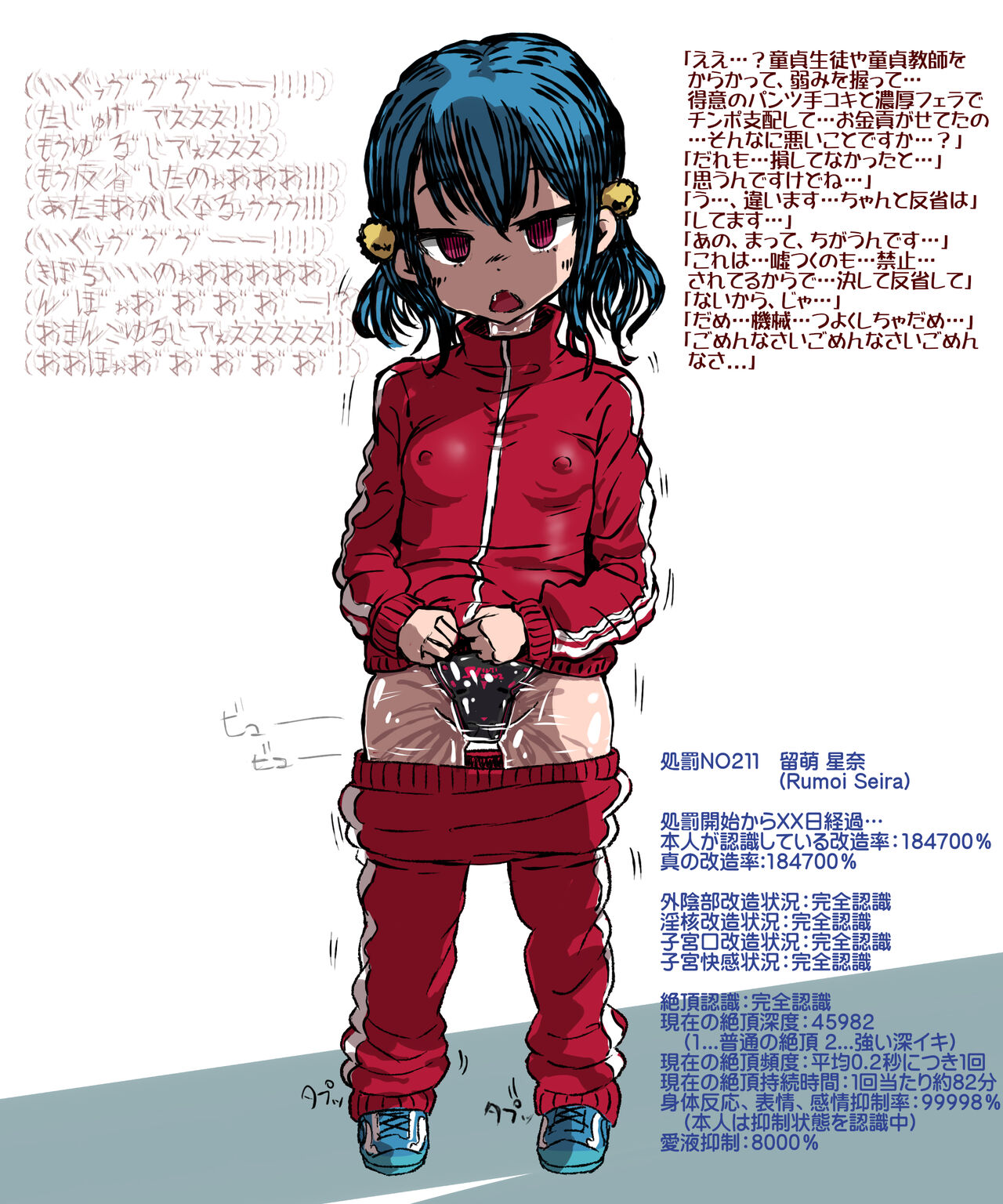 Choukyou Kaihatsu Kikai Pants de Oshioki Shokei page 8 full