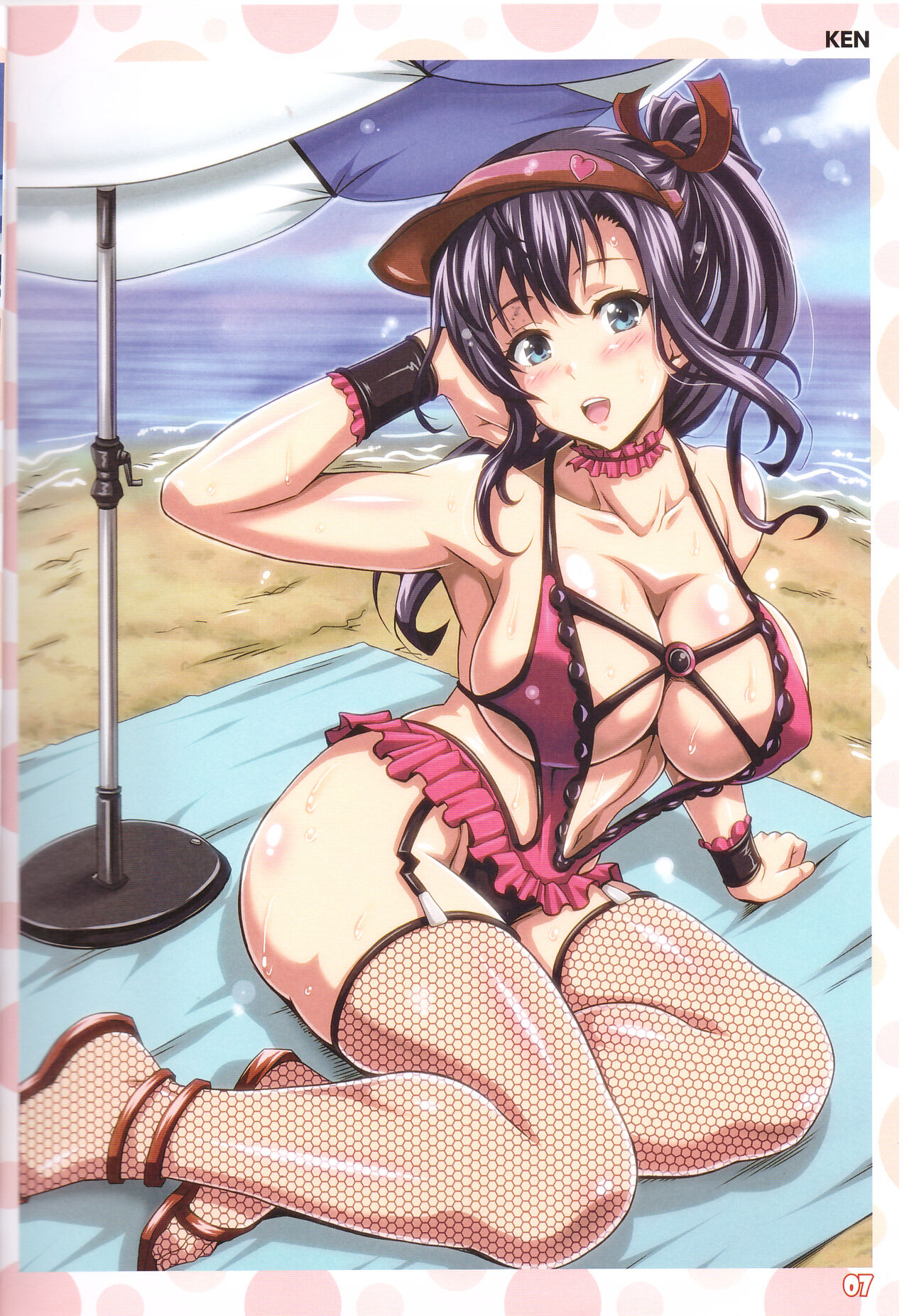 Maken-Ki! Two - BD Scan - 01 - Visual Fan Book - Box page 4 full