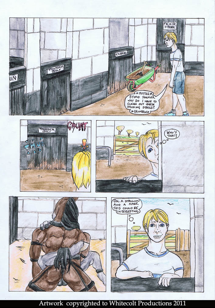 From Stablehand Into Sexy Stallion page 2 full