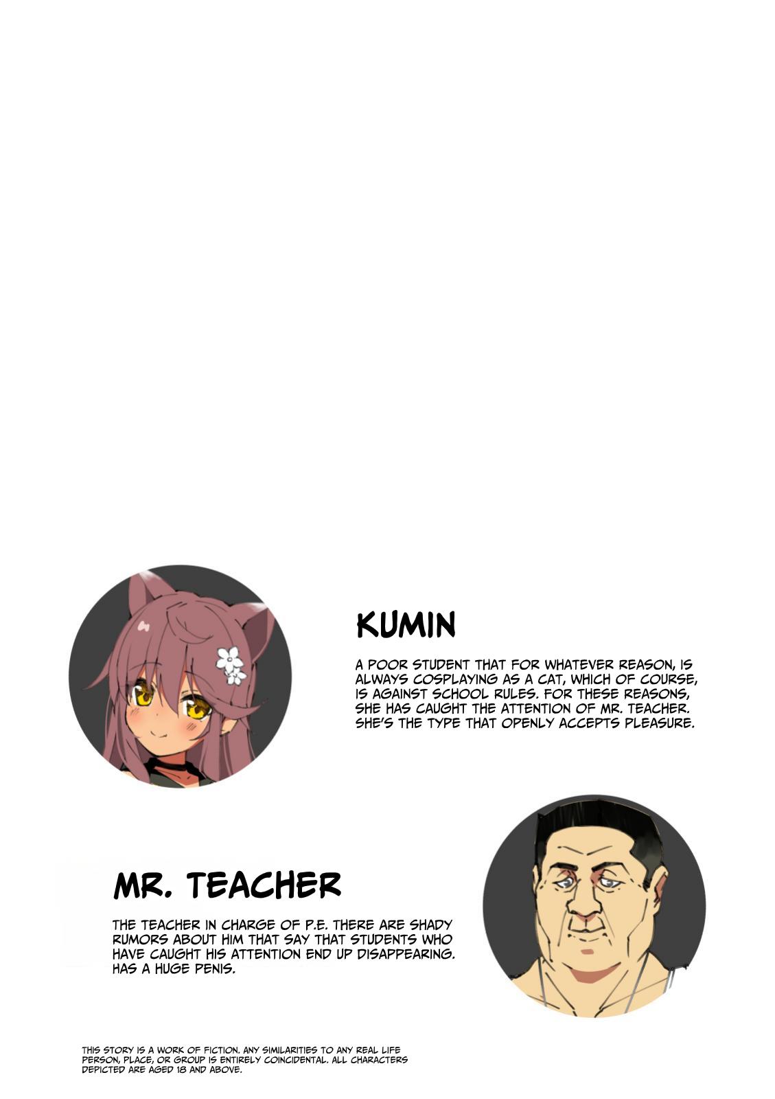 Neko Neko Note 9 Taiiku Kyoushi ni Yowami Nigirare Dosukebe Kyouiku Sex Suru Hon + Omake page 2 full