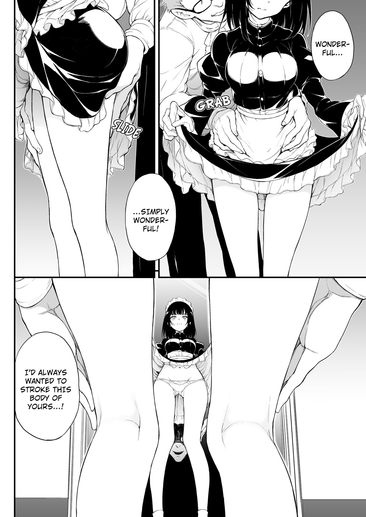 Maid Kyouiku. -Botsuraku Kizoku Rurikawa Tsubaki- page 7 full