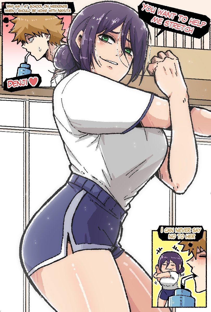 Fitness class with Reze page 1 full