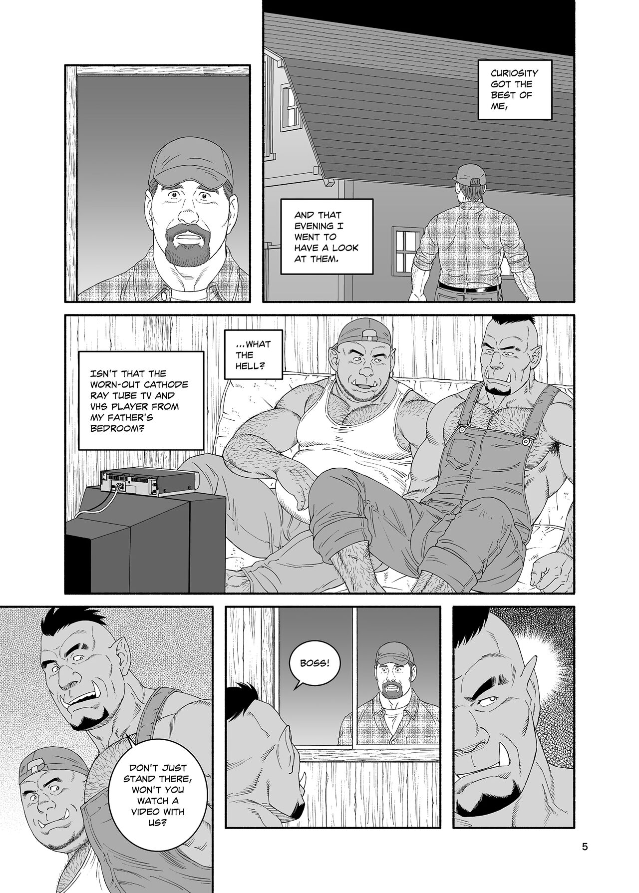 Tagame Gengoroh B.S.B. Big Sir's Bitches : A Farmer - In the Case of Ted Sterling page 6 full