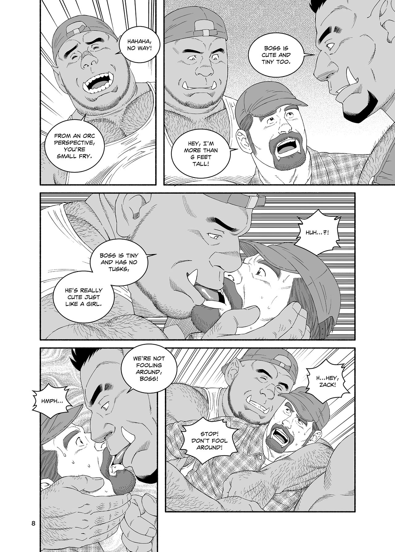 Tagame Gengoroh B.S.B. Big Sir's Bitches : A Farmer - In the Case of Ted Sterling page 9 full