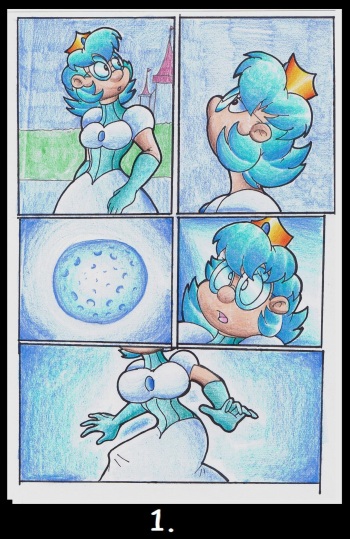 Princess Moon Change + Wilford Moon Change Comic cover