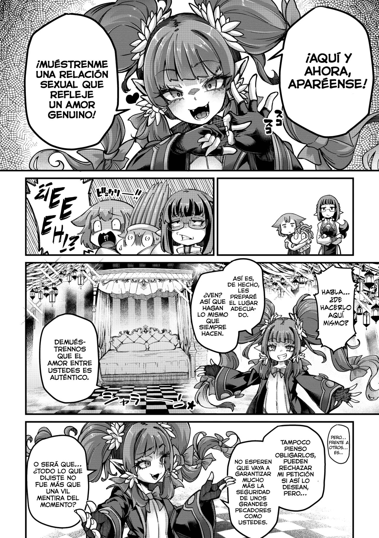 Senshi-chan to Shokushu-kun Ch. 4 Zainin  Abi-chan to Tanenashi T-kun | La guerrera y el tentáculo Cap 04 Abby la pecadora y Tee-kun el estéril page 10 full