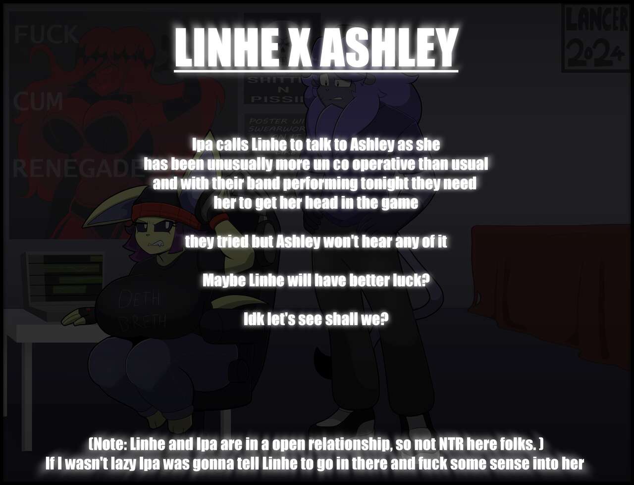 Linhe X Ashley: working things out page 1 full