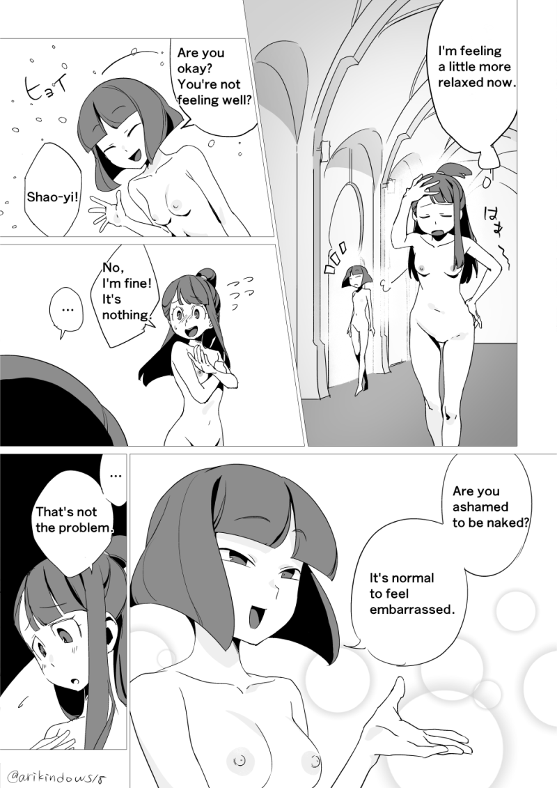 Little Nudist Academia  by Arikindows10 page 7 full
