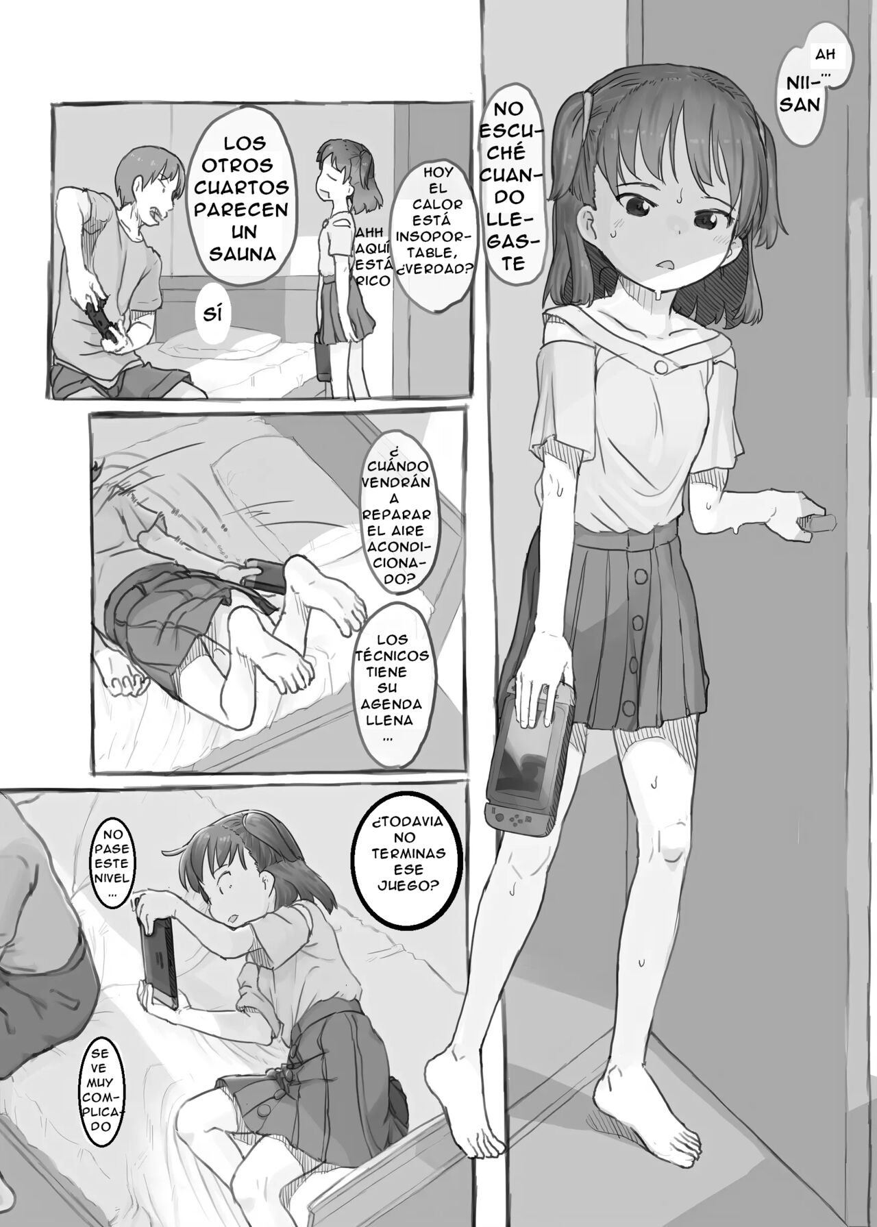 Cruzando La Línea Con Mi Hermana! | Fap Sessions With My Little Sister! | Imouto To Nuku! page 5 full