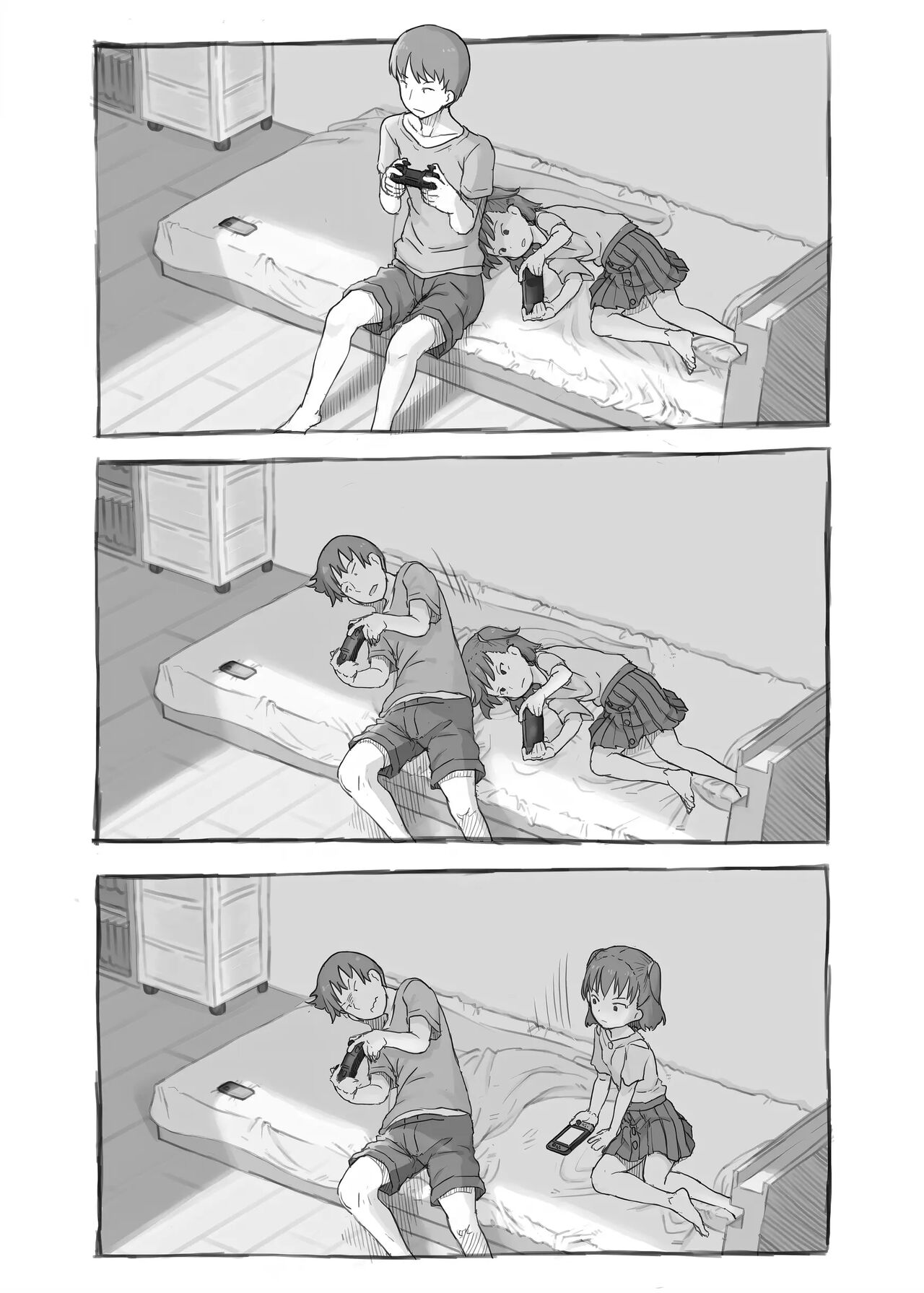 Cruzando La Línea Con Mi Hermana! | Fap Sessions With My Little Sister! | Imouto To Nuku! page 6 full
