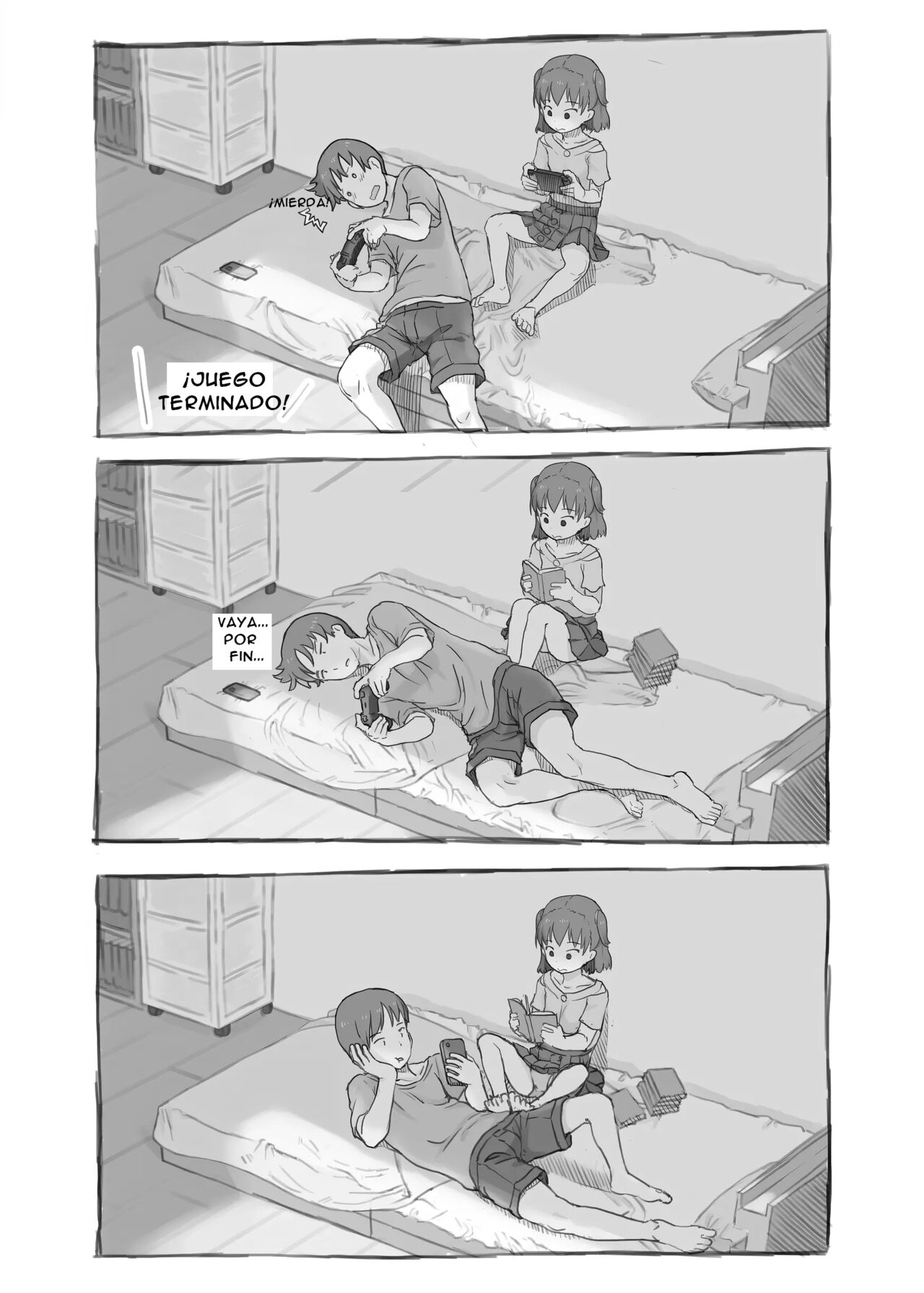 Cruzando La Línea Con Mi Hermana! | Fap Sessions With My Little Sister! | Imouto To Nuku! page 7 full