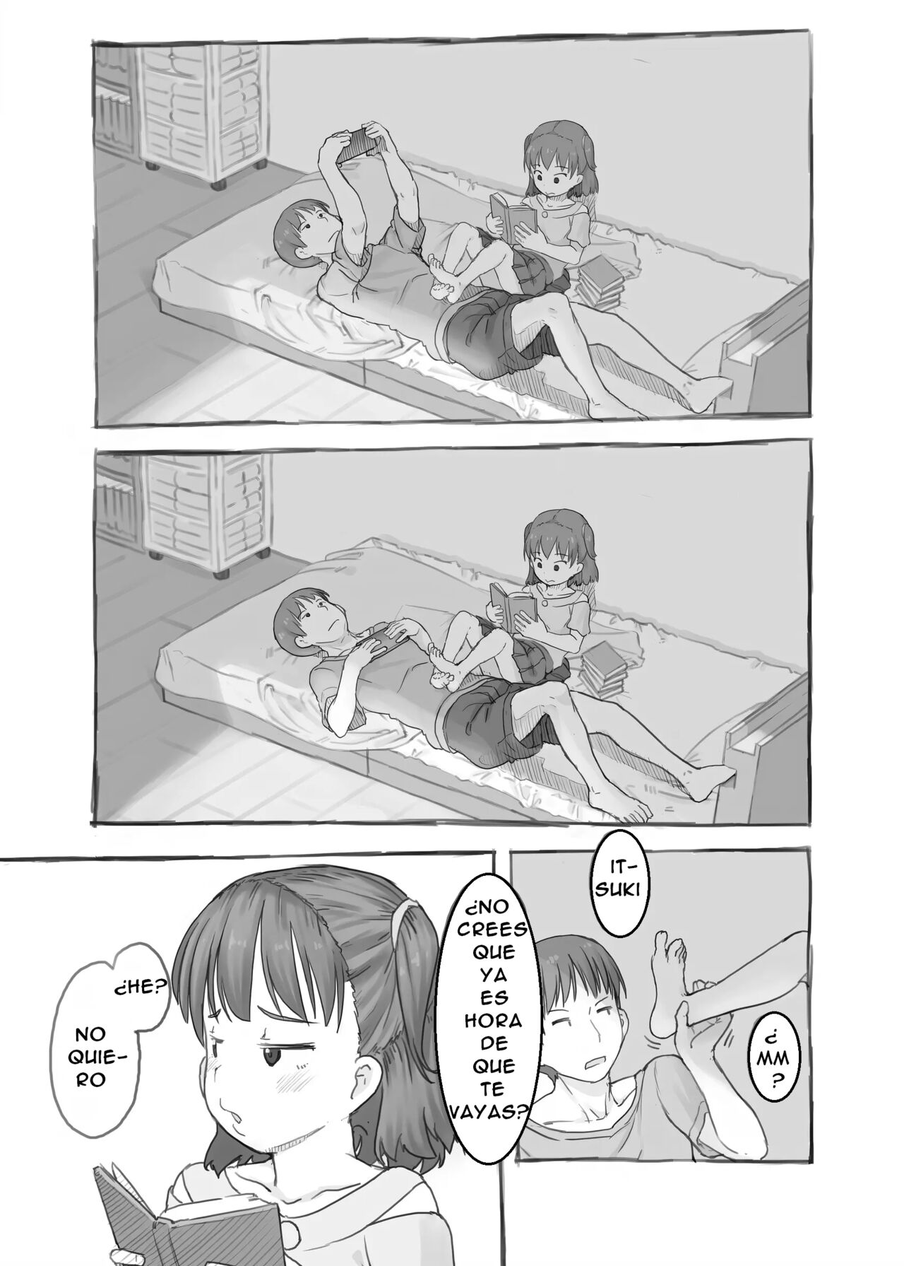 Cruzando La Línea Con Mi Hermana! | Fap Sessions With My Little Sister! | Imouto To Nuku! page 8 full