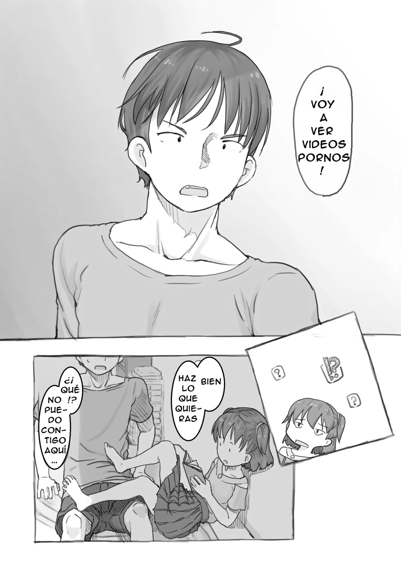 Cruzando La Línea Con Mi Hermana! | Fap Sessions With My Little Sister! | Imouto To Nuku! page 9 full