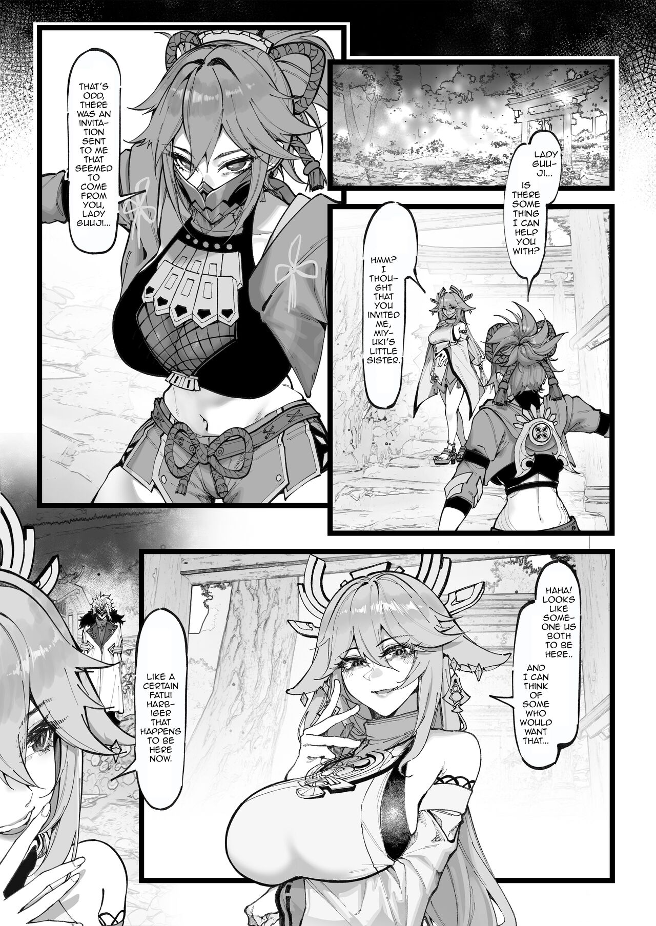 The Doctor's Research 2: The Corruption of Shrine Maidens and Faith's Beginnings page 2 full