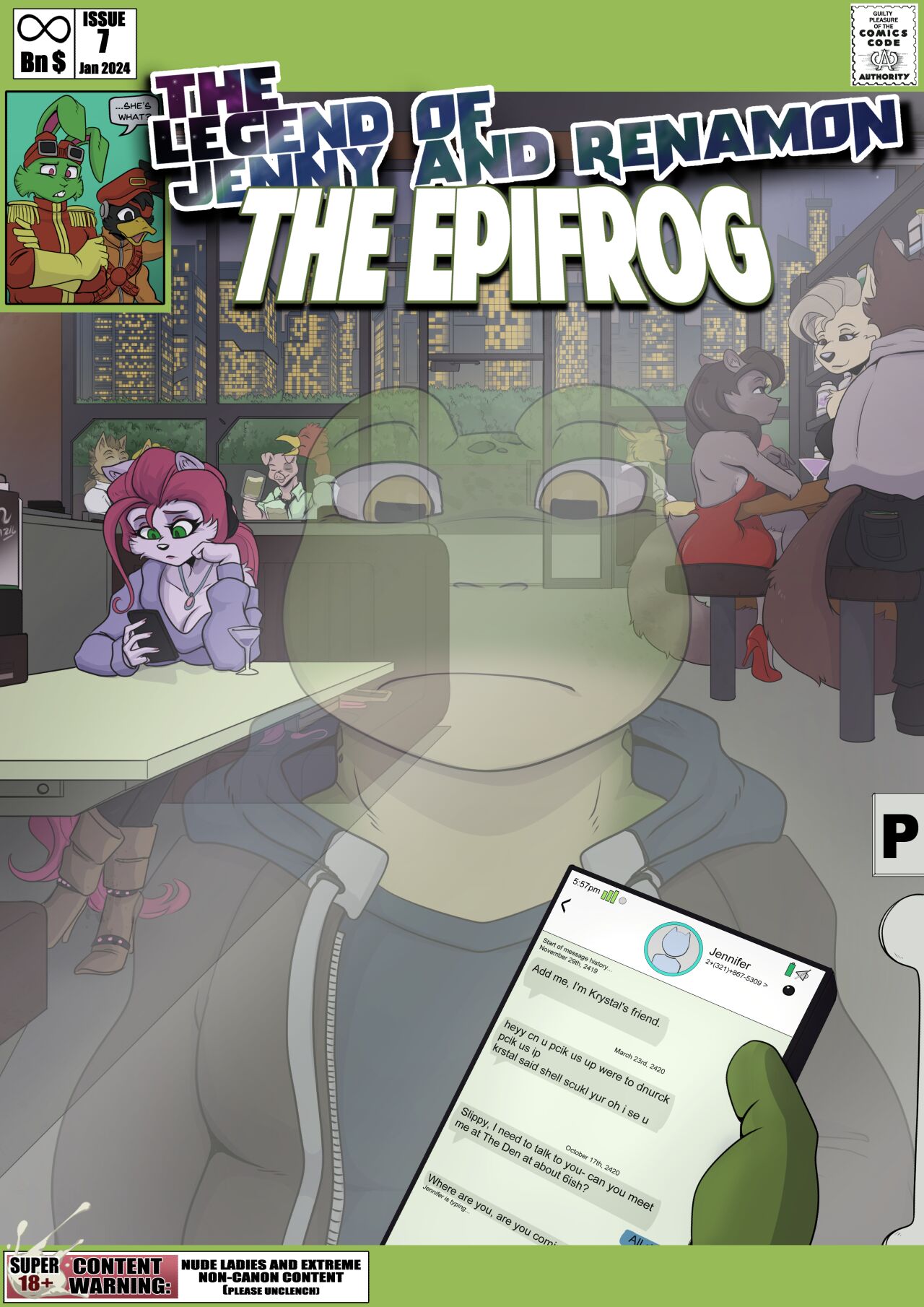 The Legend of Jenny and Renamon 7: The Epifrog page 1 full