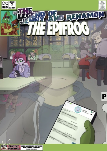 The Legend of Jenny and Renamon 7: The Epifrog cover