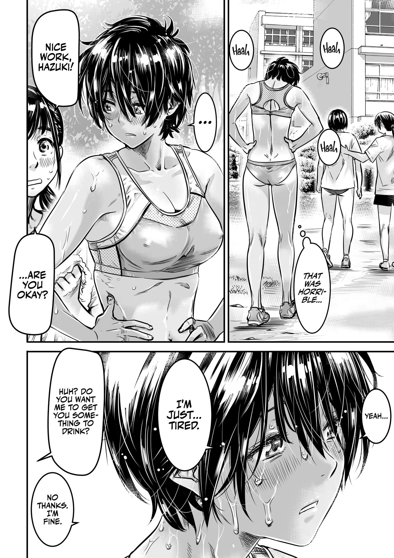 Tall Track and Field Girl Wants to Drink Juniors Cum page 5 full
