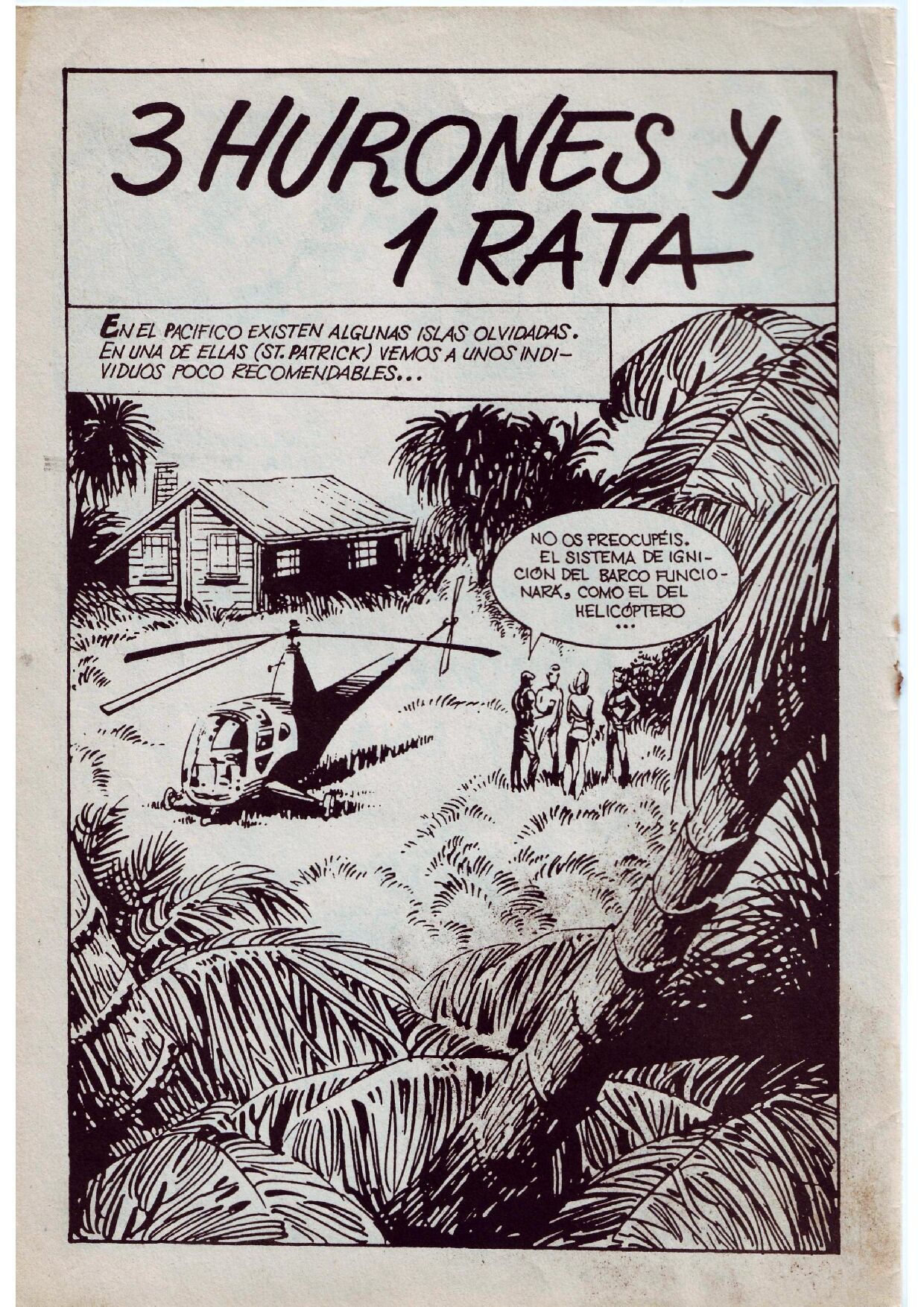 Dossier X #14 - Tres Hurones y Una Rata page 4 full