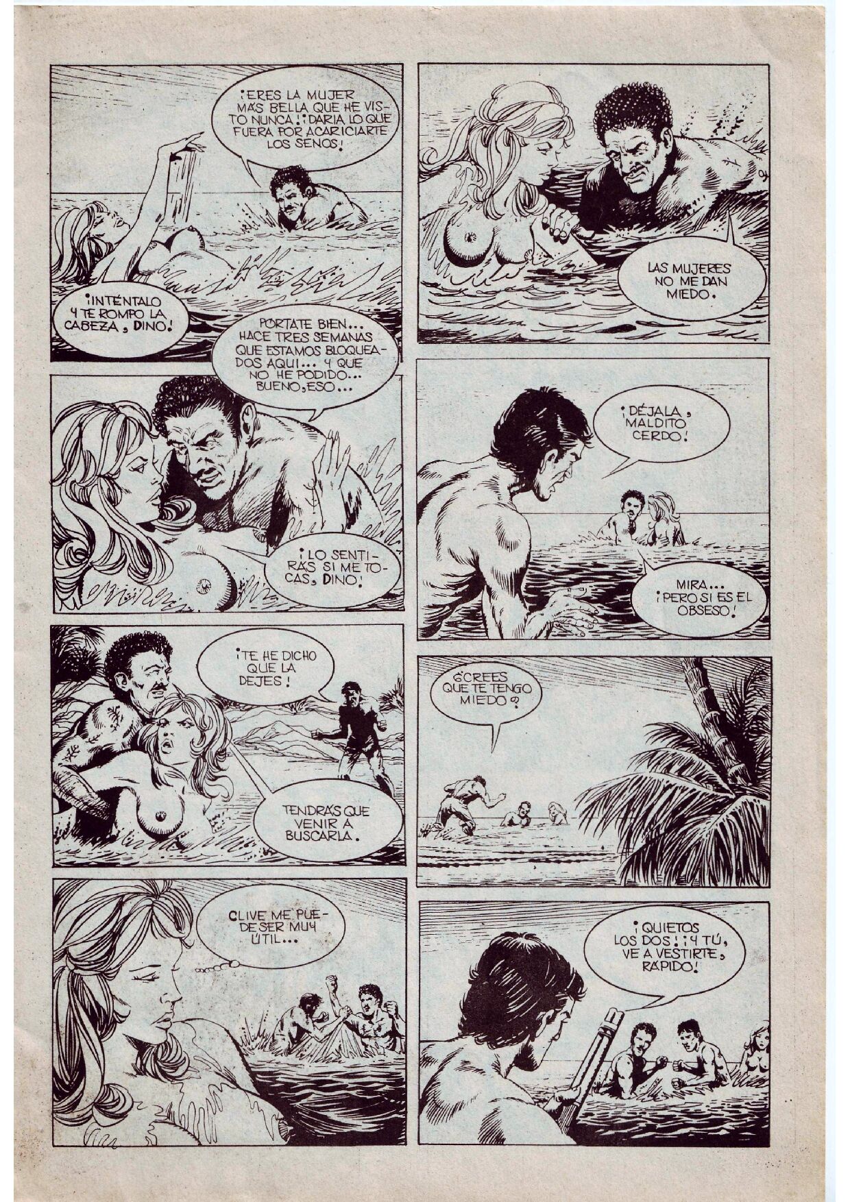 Dossier X #14 - Tres Hurones y Una Rata page 7 full