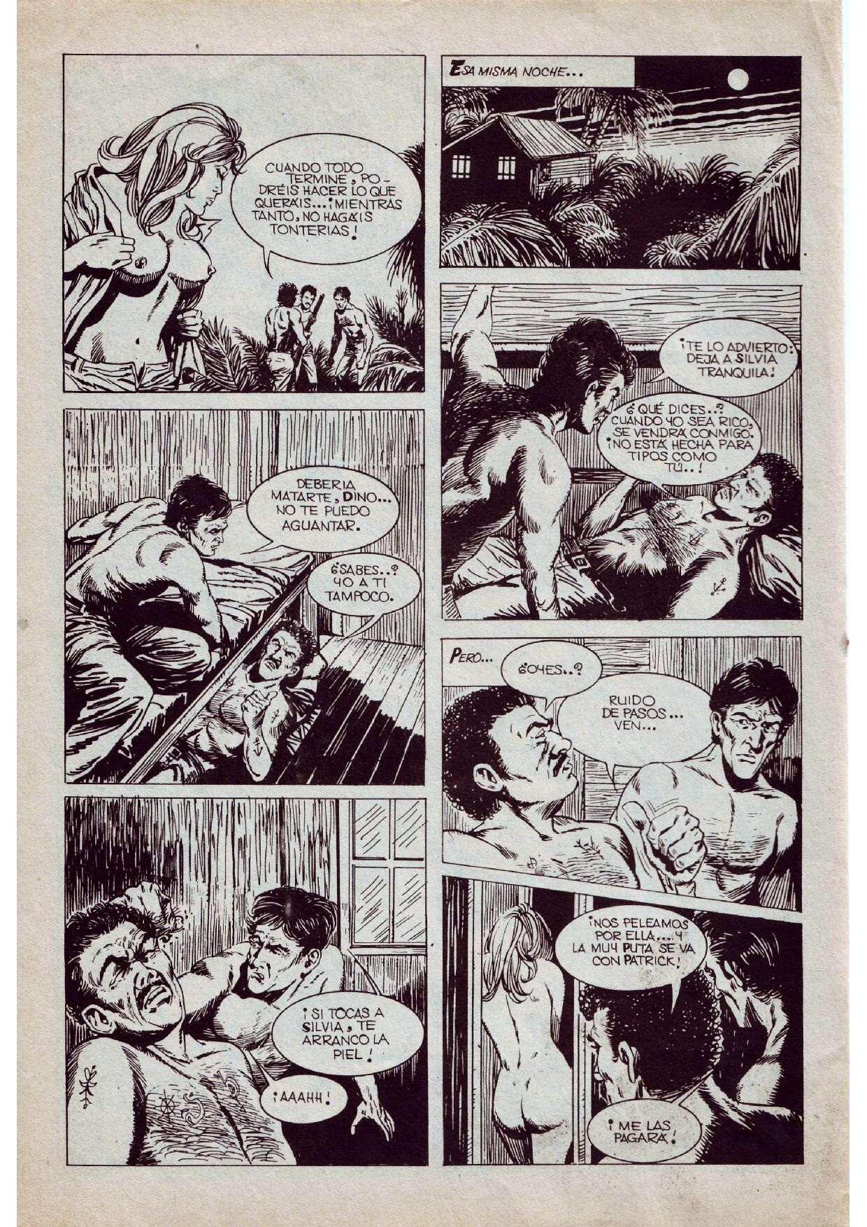 Dossier X #14 - Tres Hurones y Una Rata page 8 full
